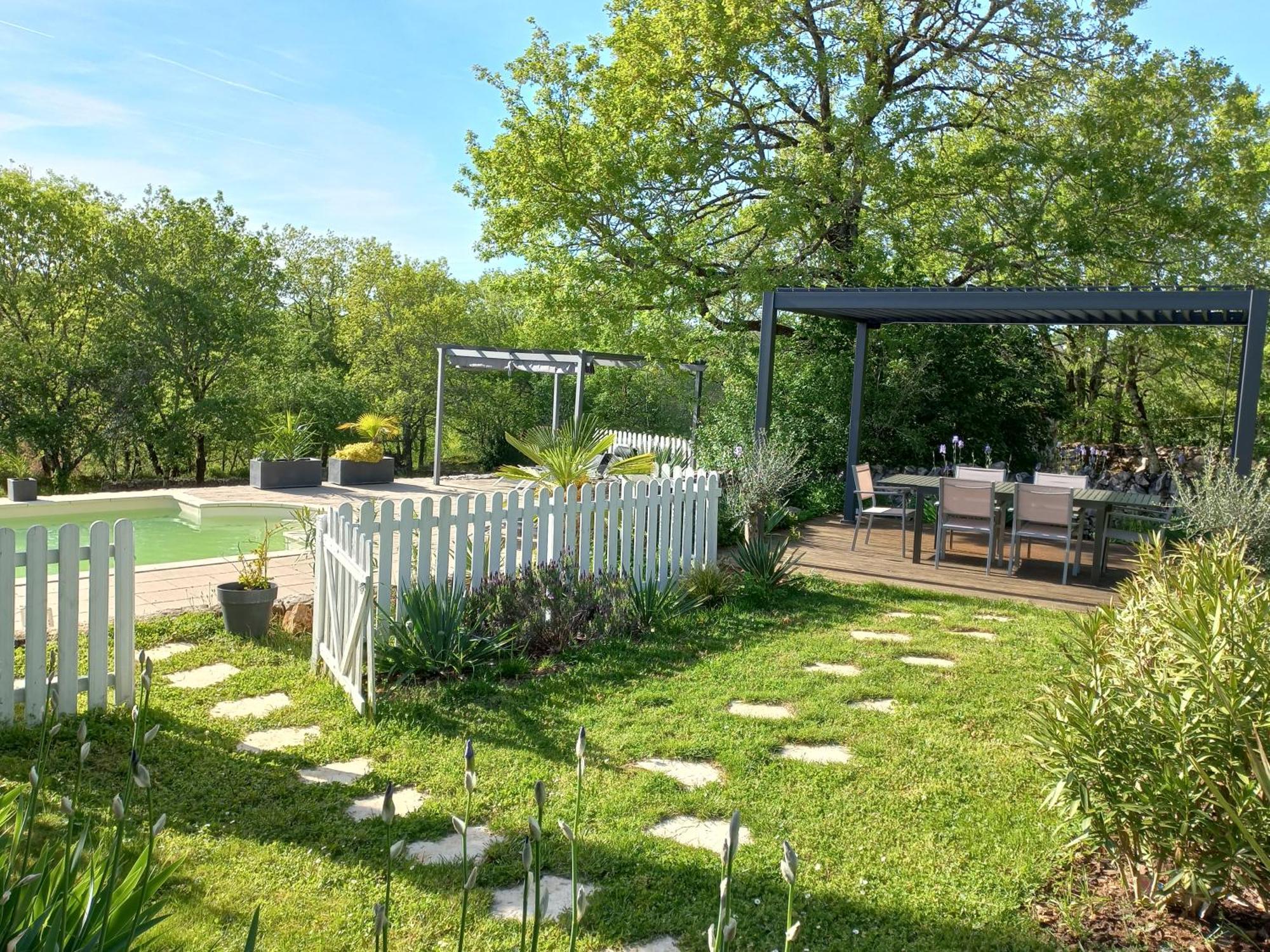 Maison De Campagne Avec Piscine Beduer Ngoại thất bức ảnh